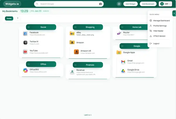 Omada green theme - fresh modern green interface