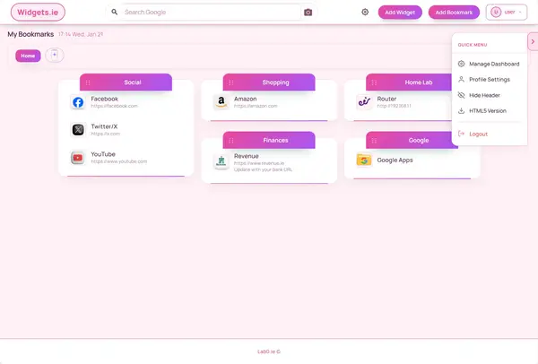 Pink girly theme - soft elegant pastel design